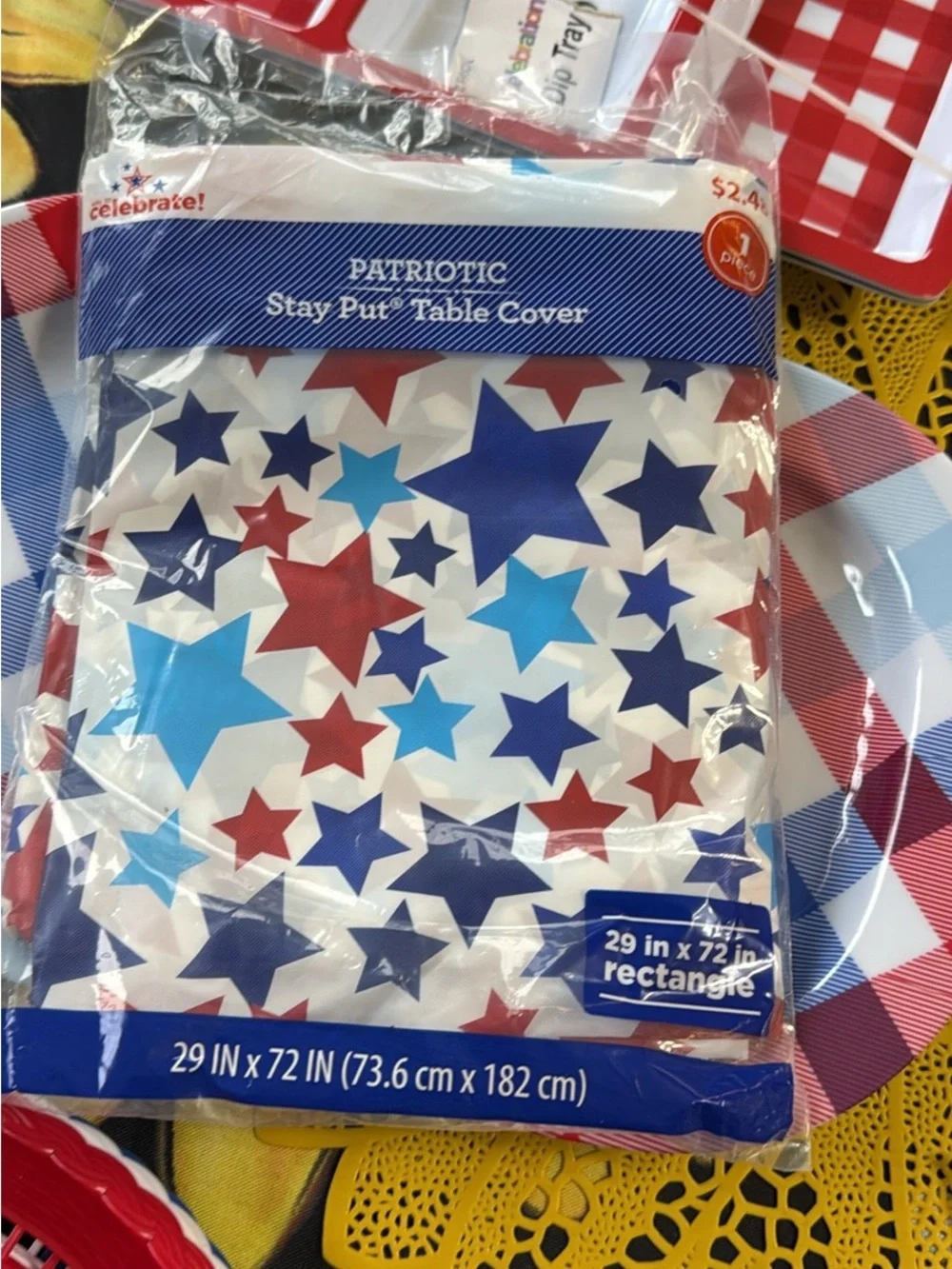 Lot- Red, White and Blue party Decor